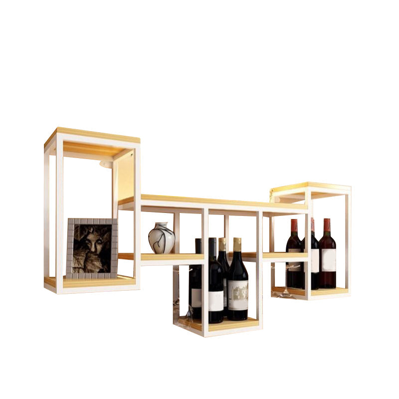 Industrielle Wandmontage Metall Weinregale 8 "W x 24" H -Weinregale für Wohnzimmer