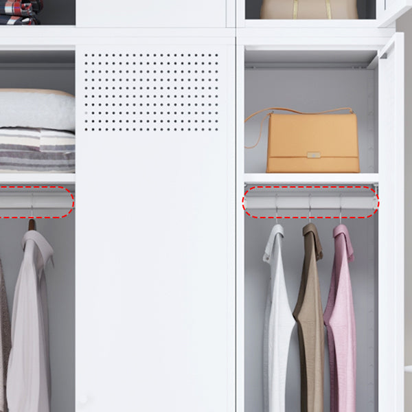 Eigentijdse kast voor huismetallic afwerking opbergkast