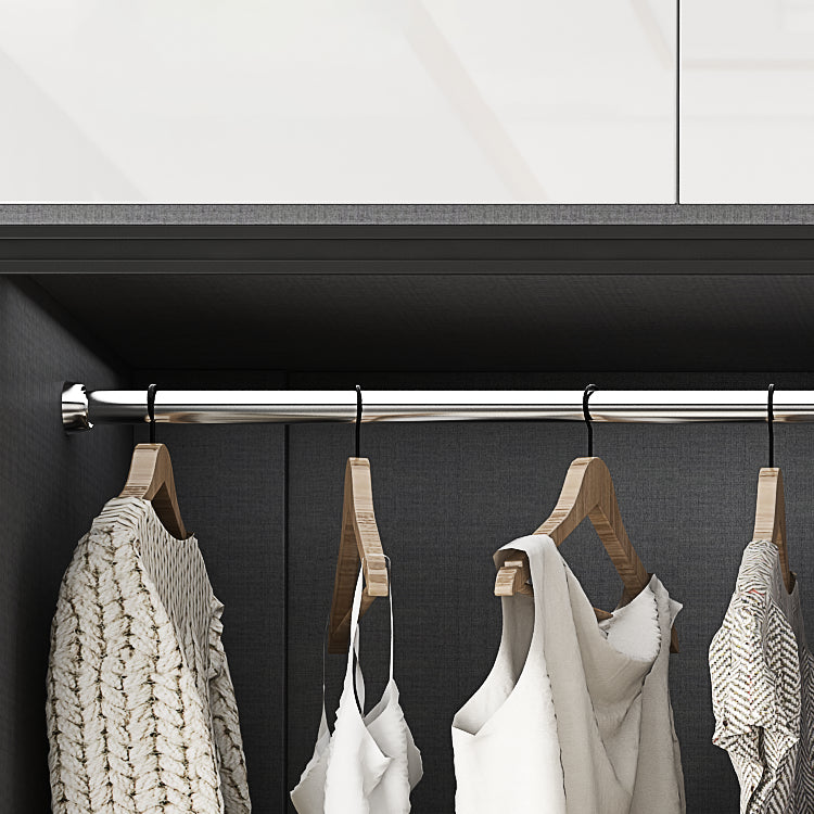 Mobile per finitura a specchio con porta moderna moderna porta d'armadio per interni in vetro