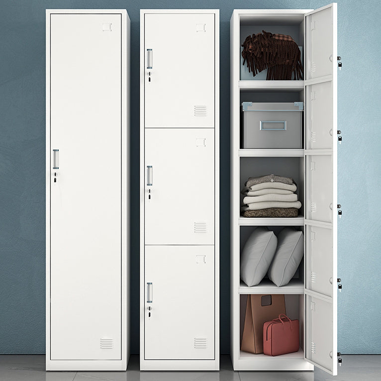 Eigentijdse metalen garderobe kast scharnierende garderobe armoire voor thuis