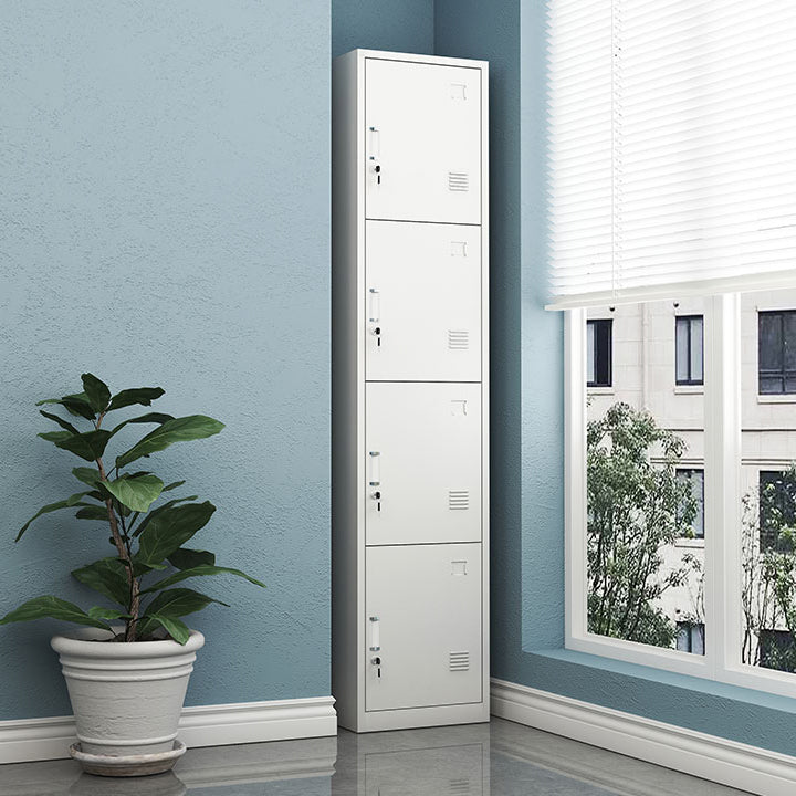 Eigentijdse metalen garderobe kast scharnierende garderobe armoire voor thuis