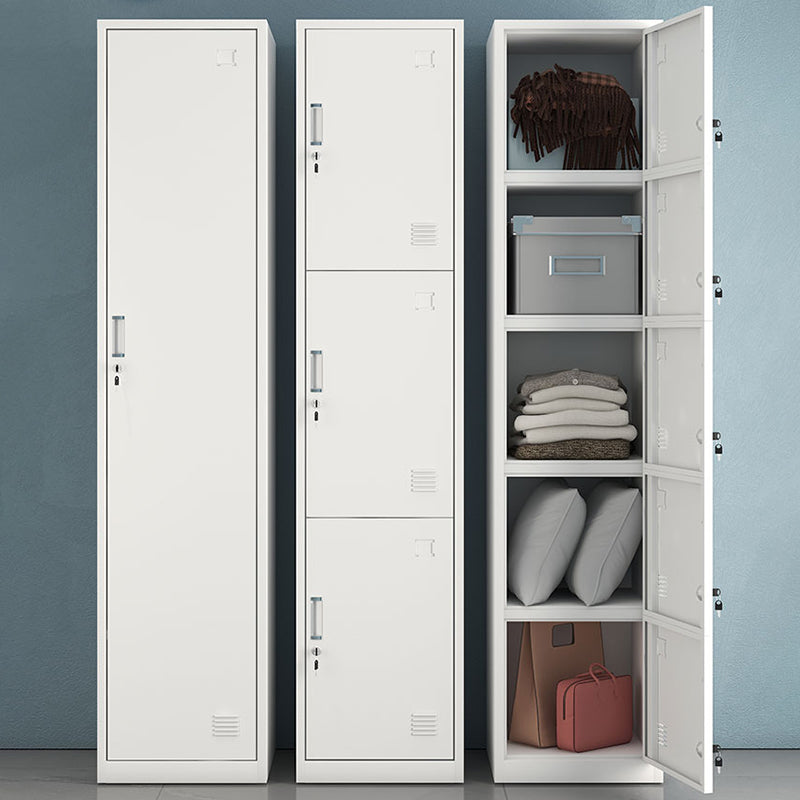 Eigentijdse metalen garderobe kast scharnierende garderobe armoire voor thuis