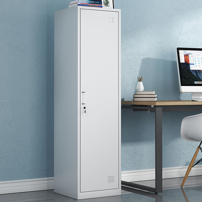 Eigentijdse metalen garderobe kast scharnierende garderobe armoire voor thuis