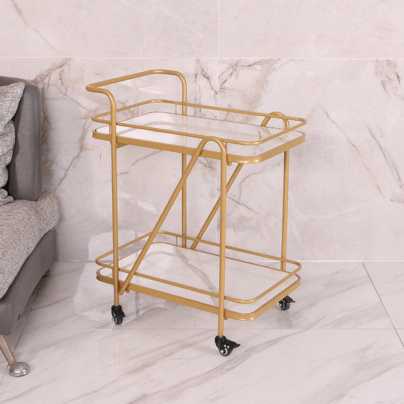 Tavolo da preparazione a rotolamento contemporaneo 31.1 "tavolo di preparazione al metallo per uso domestico