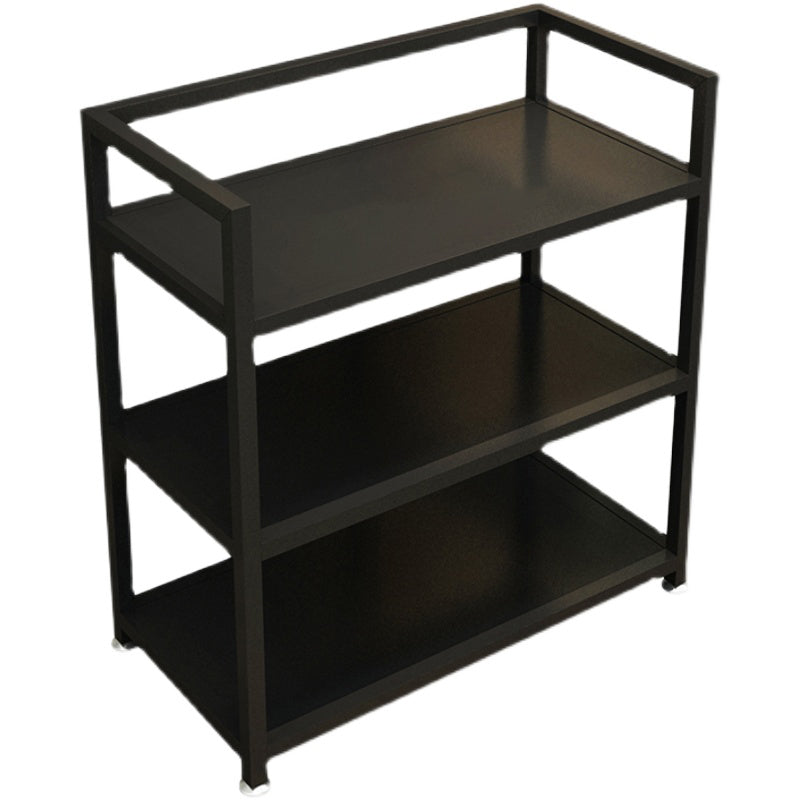 Contemporary 25.59"H Portable Prep Table Metal Prep Table for Dining Room Clearhalo 'furn' 'furn_kitchen_islands_carts' 'Furniture' 'Kitchen & Dining Furniture' 'Kitchen Islands & Carts' 'kitchen_islands_carts' 5722067