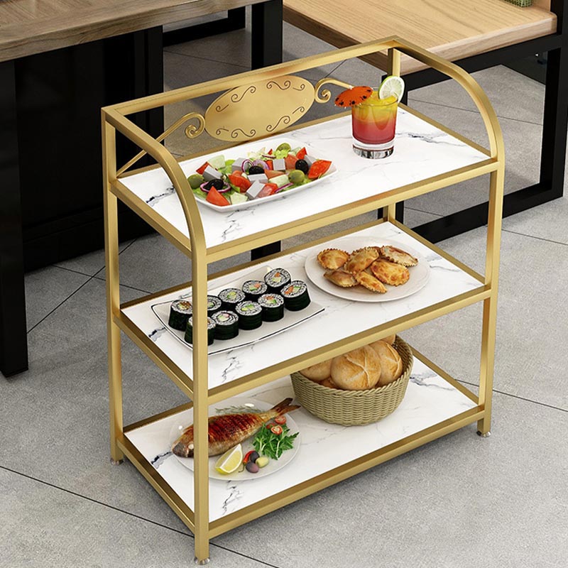 23.62 "W tavolo da preparazione in metallo contemporaneo tavolo da preparazione per la sala da pranzo