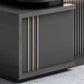 L-Shape Executive Desk Contemporary Office Desk with 2 Drawers