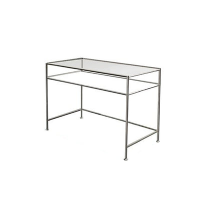 Mesa de laptop de dormitorio de escritorio rectangular de 31.5 "H con estante