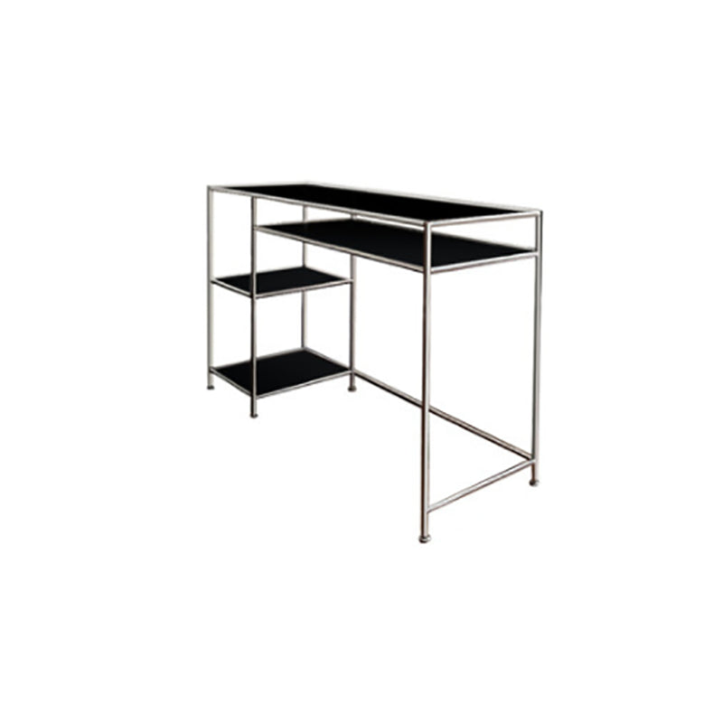 Mesa de laptop de dormitorio de escritorio rectangular de 31.5 "H con estante