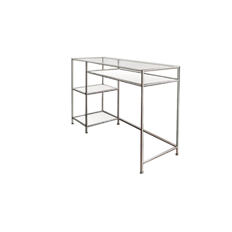 Mesa de laptop de dormitorio de escritorio rectangular de 31.5 "H con estante