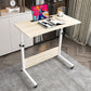 Modern Writing Desk Wooden Rectangular Standing Desk with Caster Wheel Clearhalo 'furn' 'furn_office_desk' 'Furniture' 'Office Desks' 'Office Furniture' 'office_desk' 5722403