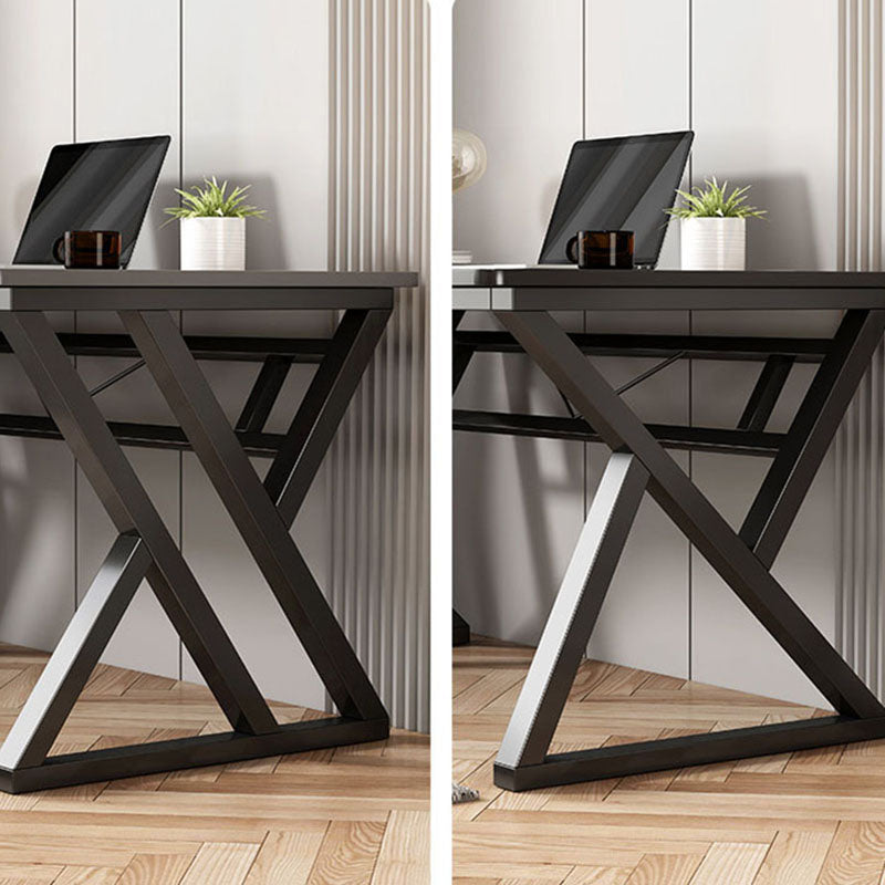 Descripción de la computadora de gestión de cables de escritorio de juegos rectangular