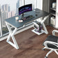 23,6 "W ergonomic Gaming Desk Recking Computer Contemporary Computer Bureau