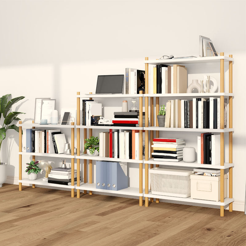 Modern Solid Wood Bookshelf Etagere Open Shelf Vertical Bookcase Clearhalo 'Bookcases' 'furn' 'furn_bookcases' 'Furniture' 'Office Furniture' 5722736