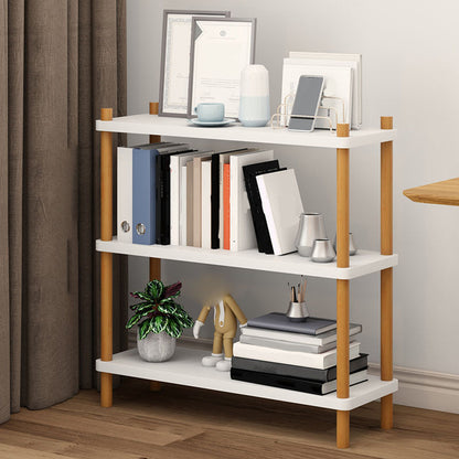 Modern Solid Wood Bookshelf Etagere Open Shelf Vertical Bookcase 23.6"L x 11.8"W x 31.1"H Clearhalo 'Bookcases' 'furn' 'furn_bookcases' 'Furniture' 'Office Furniture' 5722737