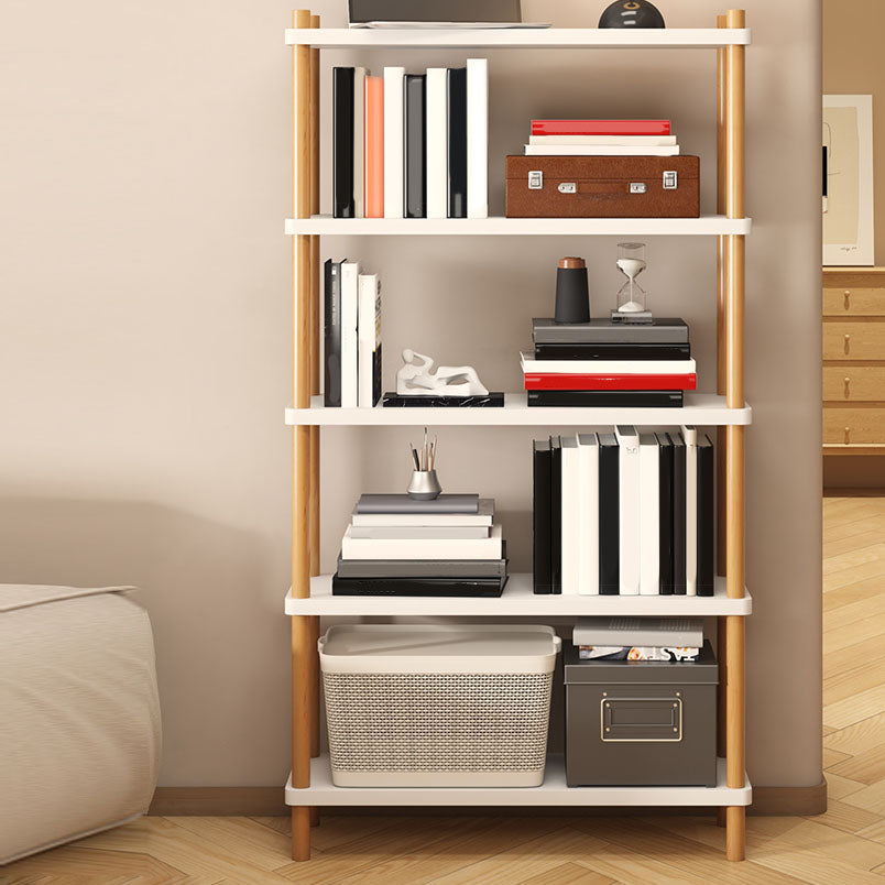 Modern Solid Wood Bookshelf Etagere Open Shelf Vertical Bookcase Clearhalo 'Bookcases' 'furn' 'furn_bookcases' 'Furniture' 'Office Furniture' 5722740