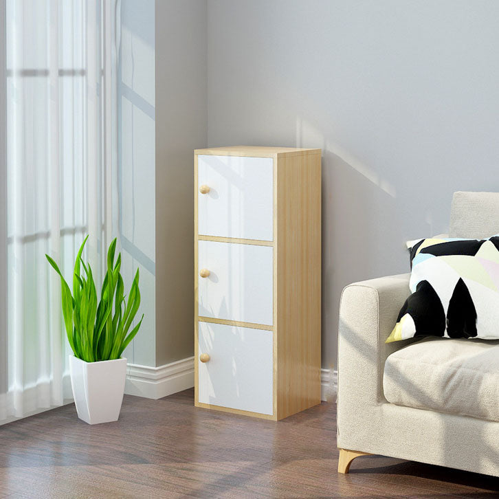 Libreria moderna a back -shelf -legno scaffale per la sala da studio