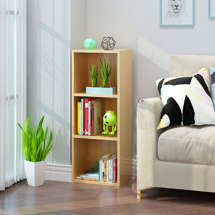 Libreria moderna a back -shelf -legno scaffale per la sala da studio