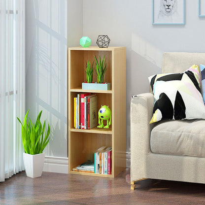 Libreria moderna a back -shelf -legno scaffale per la sala da studio
