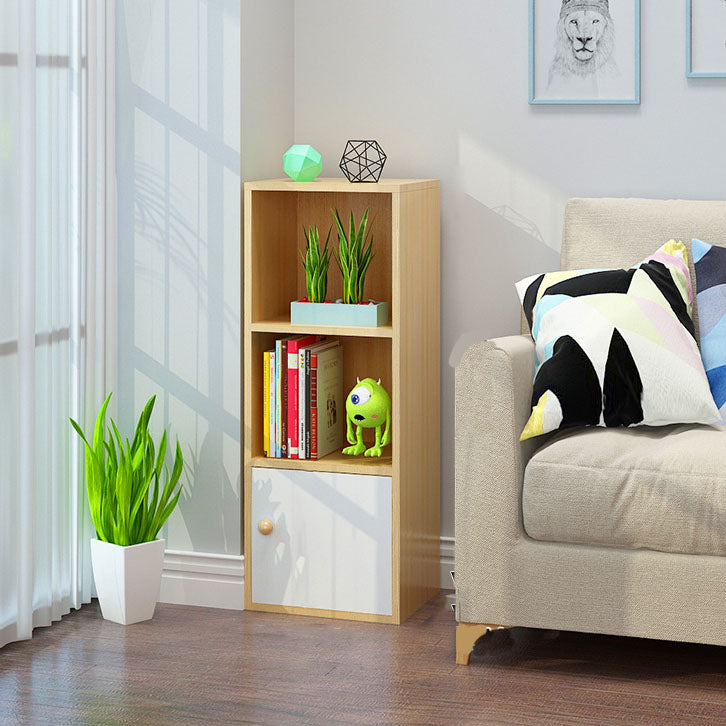 Libreria moderna a back -shelf -legno scaffale per la sala da studio