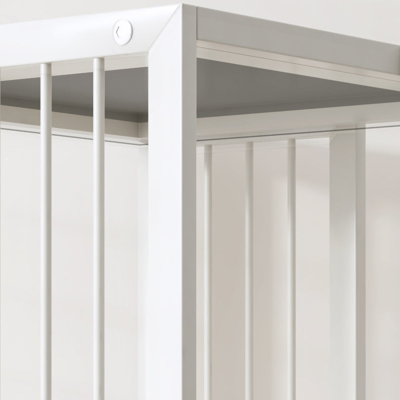 Estantería moderna de estantería de metal estándar estantería vertical vertical