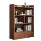 Modern Style Bookcase with Drawer Engineered Wood Shelf for Living Room