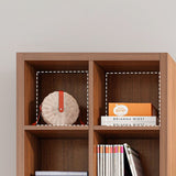 11,8 "W Scaffali standard Bookcase ingegnerizzato in legno chiuso.