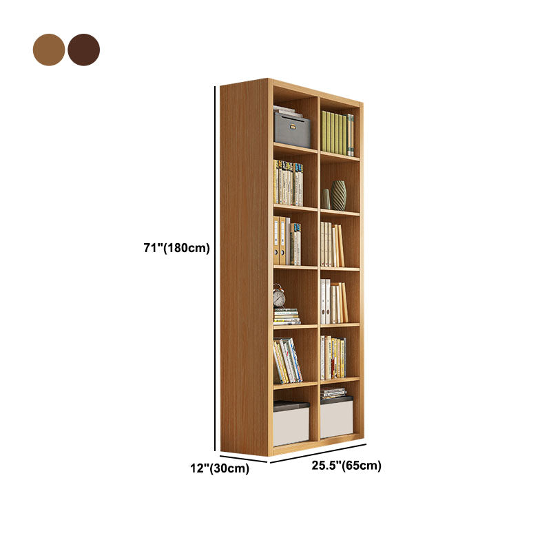11,8 "W Scaffali standard Bookcase ingegnerizzato in legno chiuso.
