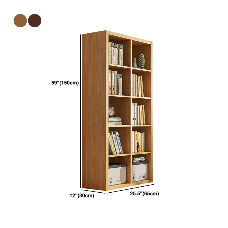 11,8 "W Scaffali standard Bookcase ingegnerizzato in legno chiuso.