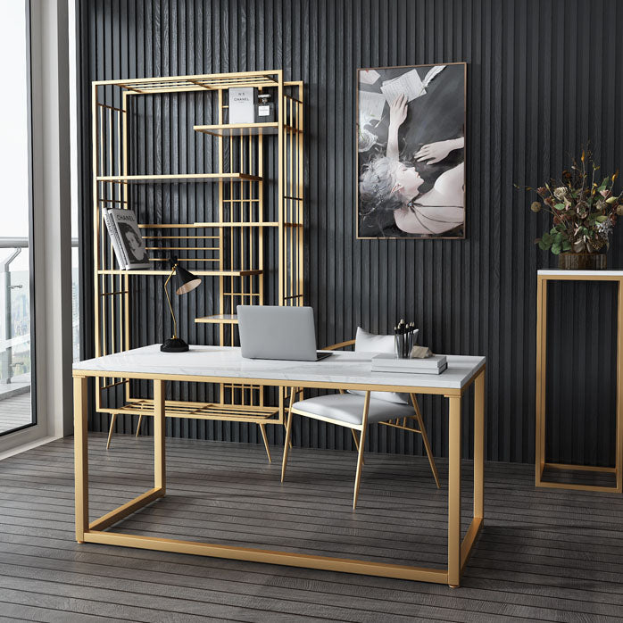 Estantería abierta estantería moderna de metal para comedor 70.9 "h x 11.8" W