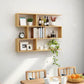 Modern and Contemporary Shelf Bookcase Wall Mounted Wooden Book Shelf for Office Clearhalo 'Bookcases' 'furn' 'furn_bookcases' 'Furniture' 'Office Furniture' 5722972