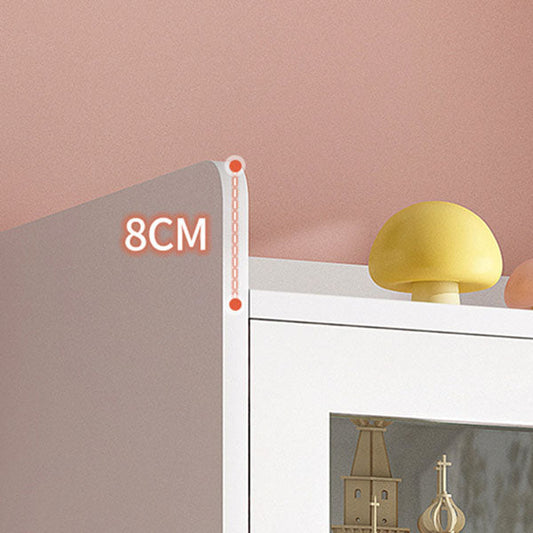 Libreria moderna Scaffale standard ingegnerizzato in legno chiuso per il soggiorno.