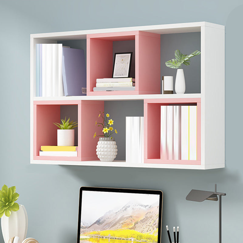 Modern Engineered Wood Book Shelf Wall gemonteerd gesloten achterste plank boekenkast voor thuis