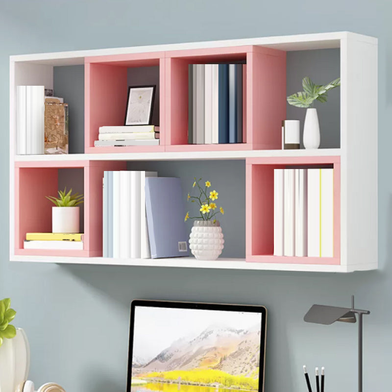 Modern Engineered Wood Book Shelf Wall gemonteerd gesloten achterste plank boekenkast voor thuis
