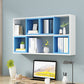 Modern Engineered Wood Book Shelf Wall gemonteerd gesloten achterste plank boekenkast voor thuis