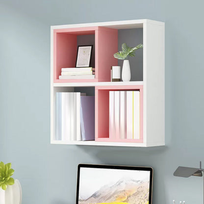 Modern Engineered Wood Book Shelf Wall gemonteerd gesloten achterste plank boekenkast voor thuis