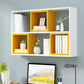Modern Engineered Wood Book Shelf Wall gemonteerd gesloten achterste plank boekenkast voor thuis