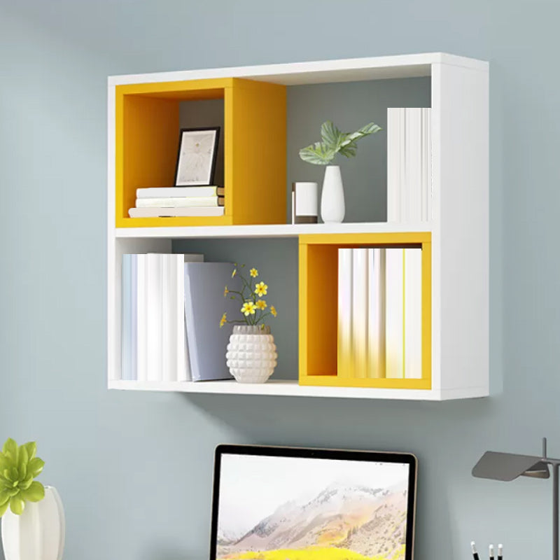 Modern Engineered Wood Book Shelf Wall gemonteerd gesloten achterste plank boekenkast voor thuis