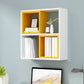 Modern Engineered Wood Book Shelf Wall gemonteerd gesloten achterste plank boekenkast voor thuis