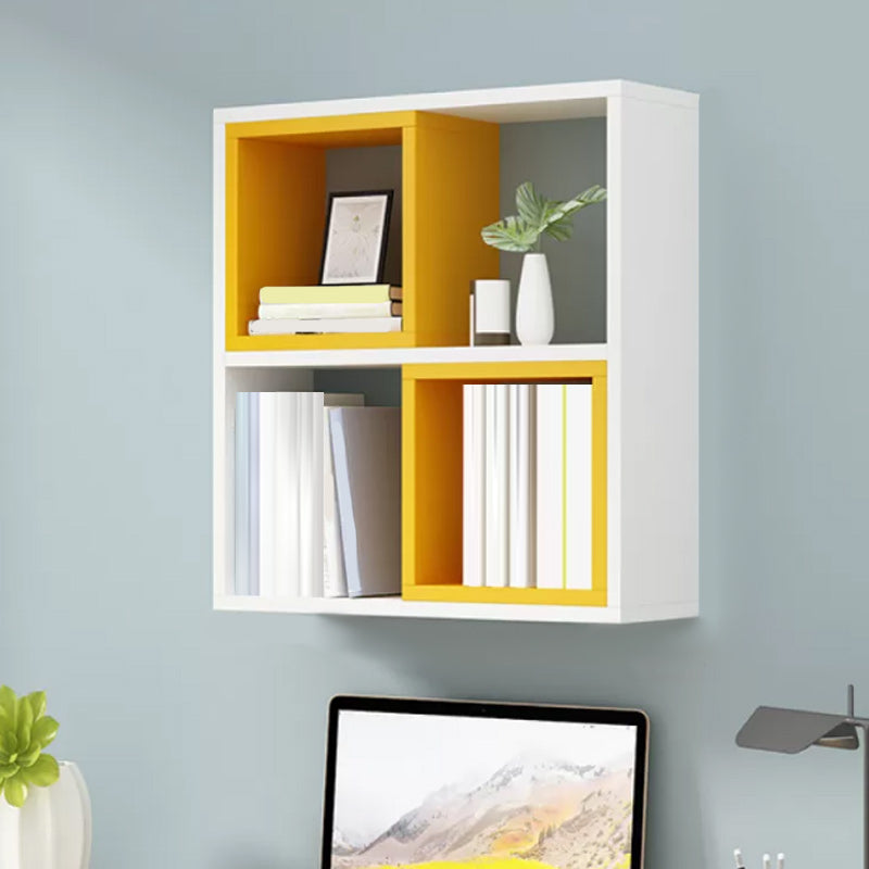 Modern Engineered Wood Book Shelf Wall gemonteerd gesloten achterste plank boekenkast voor thuis