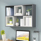 Modern Engineered Wood Book Shelf Wall gemonteerd gesloten achterste plank boekenkast voor thuis