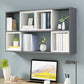 Modern Engineered Wood Book Shelf Wall gemonteerd gesloten achterste plank boekenkast voor thuis