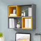 Modern Engineered Wood Book Shelf Wall gemonteerd gesloten achterste plank boekenkast voor thuis