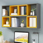 Modern Engineered Wood Book Shelf Wall gemonteerd gesloten achterste plank boekenkast voor thuis