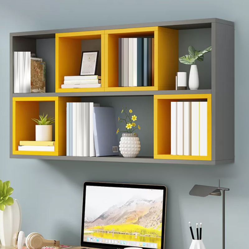 Modern Engineered Wood Book Shelf Wall gemonteerd gesloten achterste plank boekenkast voor thuis