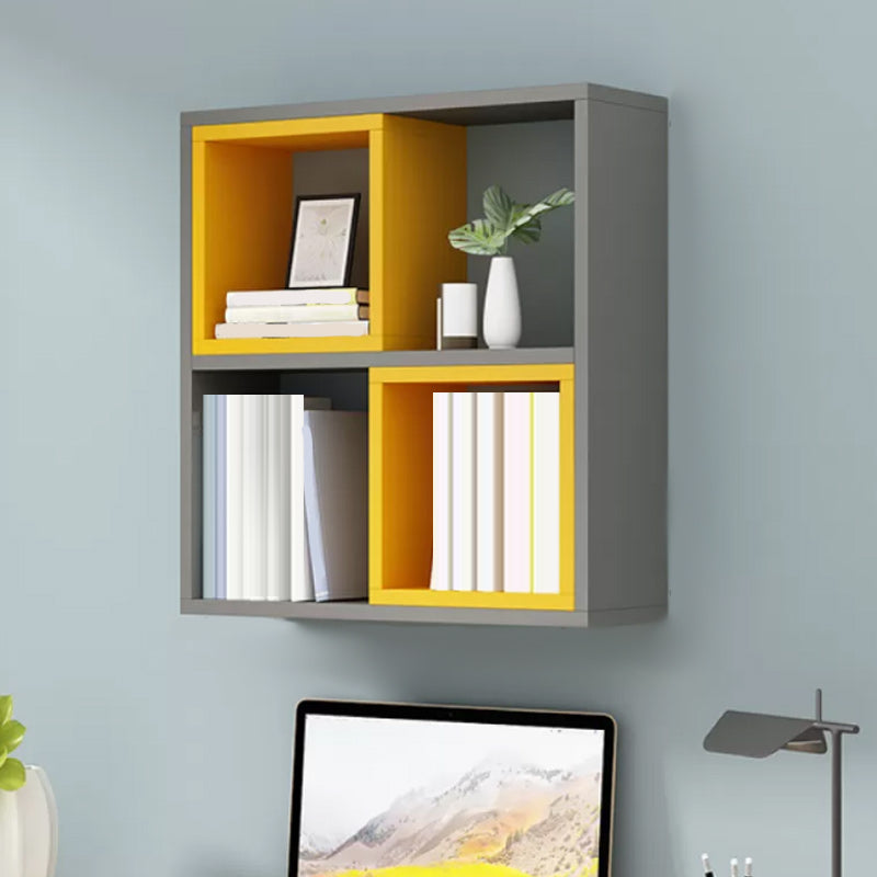 Modern Engineered Wood Book Shelf Wall gemonteerd gesloten achterste plank boekenkast voor thuis