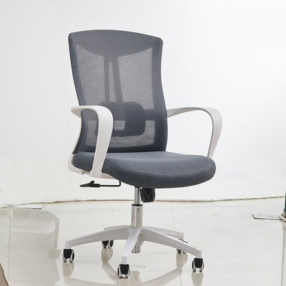 Modern Fixed Arms Desk Chair High-back Office Ergonomic Chair 1 Piece Without Headrest Clearhalo 'furn' 'furn_office_chair' 'Furniture' 'Office Chairs' 'Office Furniture' 'office_chair' 5723436