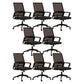 Modern Desk Chair Mid-back Ergonomic Office Chair Mesh Desk Chair