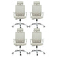 Fixed Arms Desk Chair High-back Ergonomic Office Chair Mesh Desk Chair