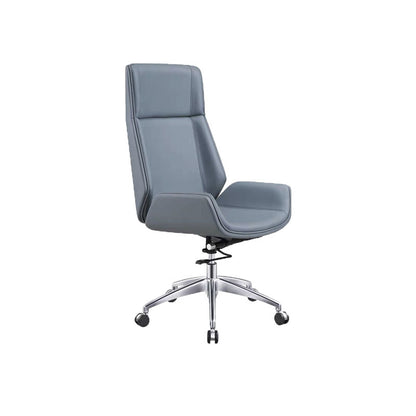Fixes Waffenstuhl mit hoher zurückhaltender Ergonomic Leder Office Stuhl